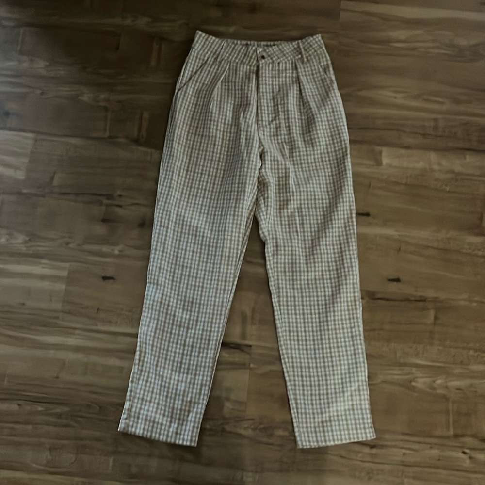 Plaid Pants